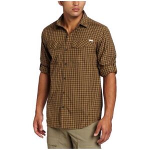Columbia Men’s Plaid Omni-Shade Sun Protection Button Front Shirt